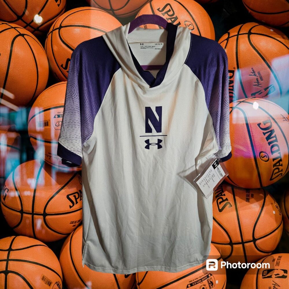 Under Armour Hooded Shooter‎ Northwestern Size L (O28)